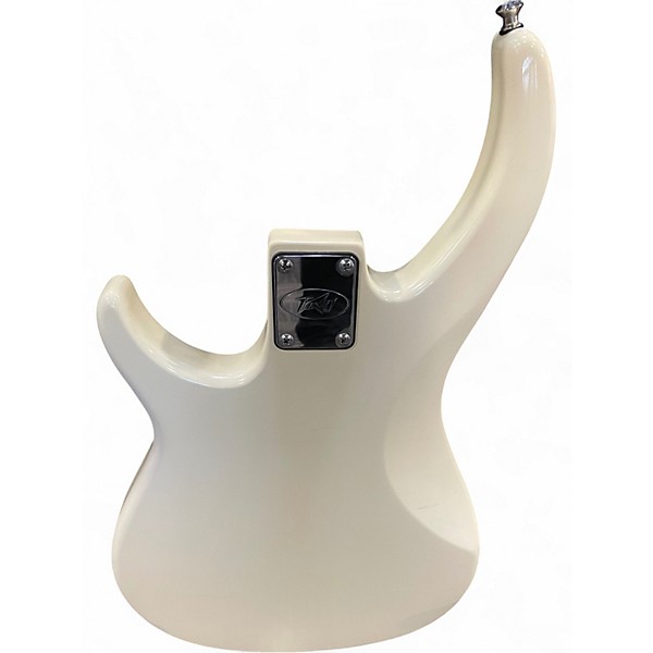 Used Peavey MILESTONE PJ  Olympic White Electric Bass Guitar