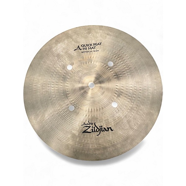 Used Zildjian 14in Quick Beat Hi Hat Bottom Cymbal