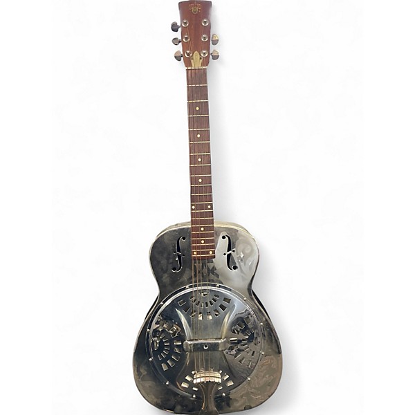 Vintage 1967 Dobro model d Chrome Resonator Guitar