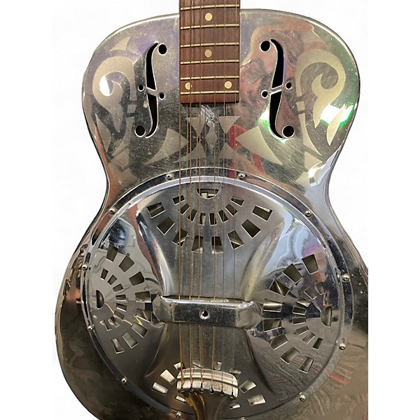 Vintage 1967 Dobro model d Chrome Resonator Guitar