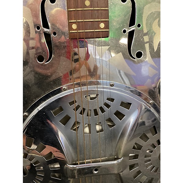 Vintage 1967 Dobro model d Chrome Resonator Guitar