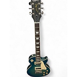 Used Gibson Les Paul Traditional Pro IV Blue Solid Body Electric Guitar