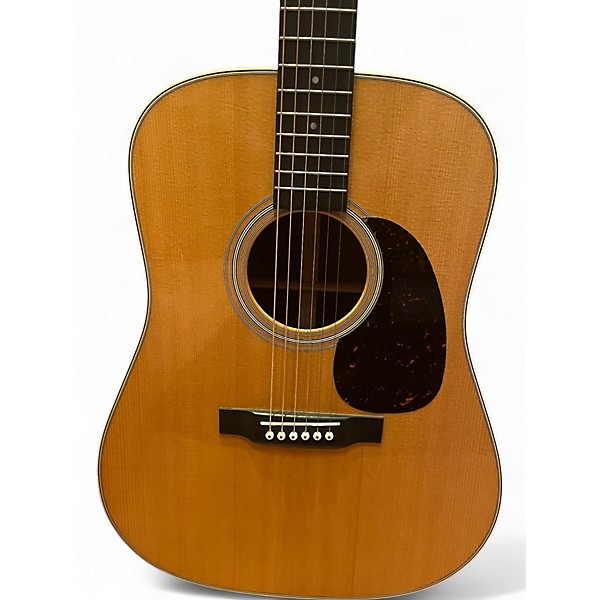 Used 2018 Martin CUSTOM SHOP D28 Natural Acoustic Guitar