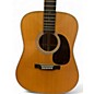 Used 2018 Martin CUSTOM SHOP D28 Natural Acoustic Guitar