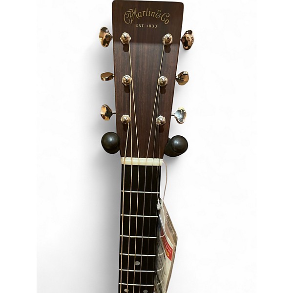 Used 2018 Martin CUSTOM SHOP D28 Natural Acoustic Guitar