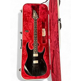 Used Ibanez RGR652 Black Solid Body Electric Guitar
