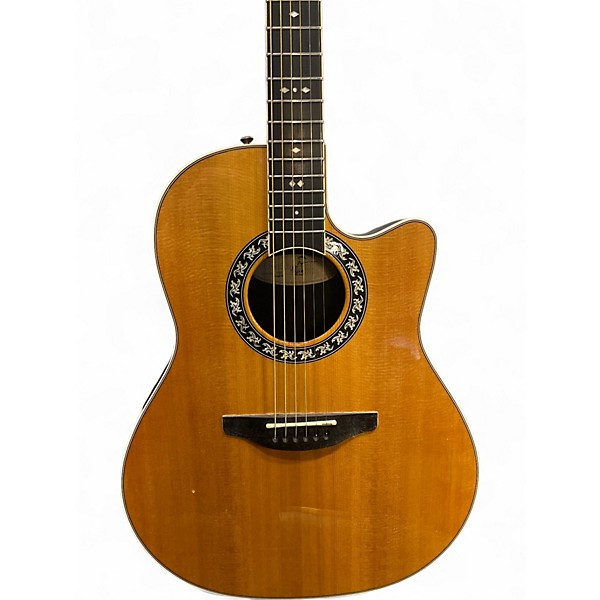 Used Ovation 1777 LEGEND Natural Acoustic Electric Guitar