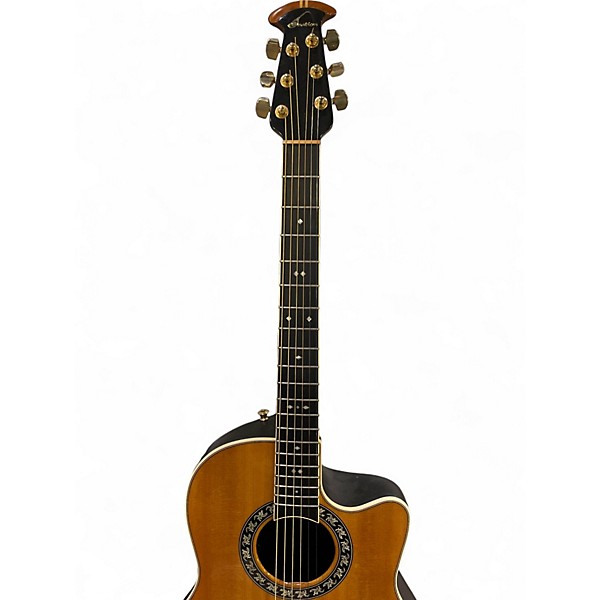 Used Ovation 1777 LEGEND Natural Acoustic Electric Guitar