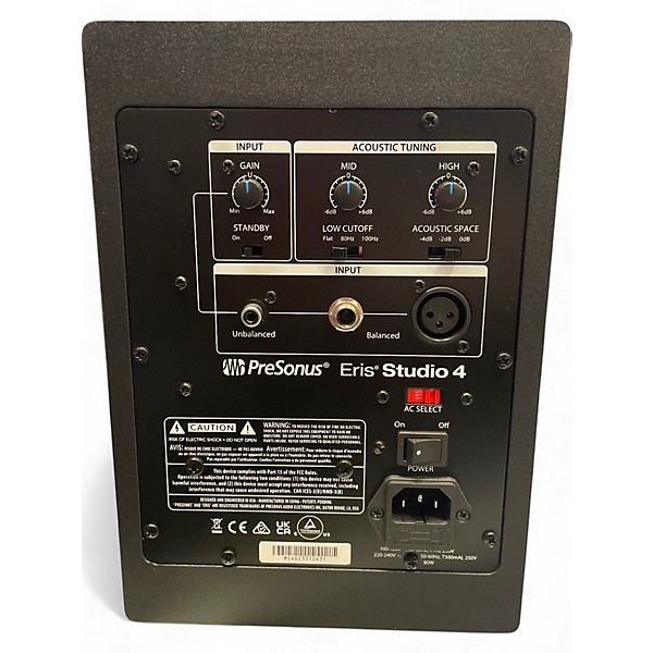 Used PreSonus Eris Studio 4 Powered Monitor