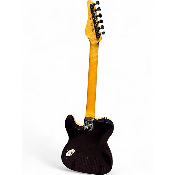 Used Schecter Guitar Research PT CLASSIC PURPLE BURST Solid Body Electric Guitar