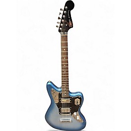 Used Squier CONTEMPORARY JAGUAR HH Blue Burst Solid Body Electric Guitar