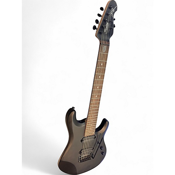 Used Sterling by Music Man JP70 John Petrucci Signature Matte Black Solid Body Electric Guitar