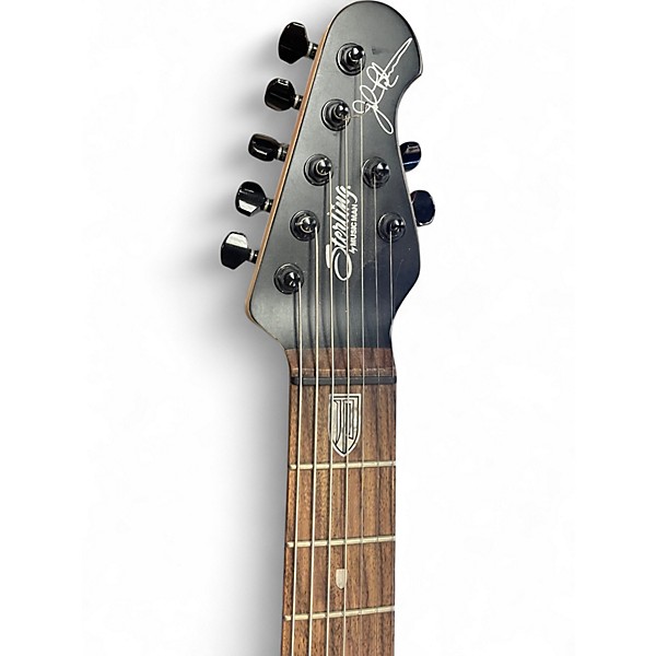 Used Sterling by Music Man JP70 John Petrucci Signature Matte Black Solid Body Electric Guitar