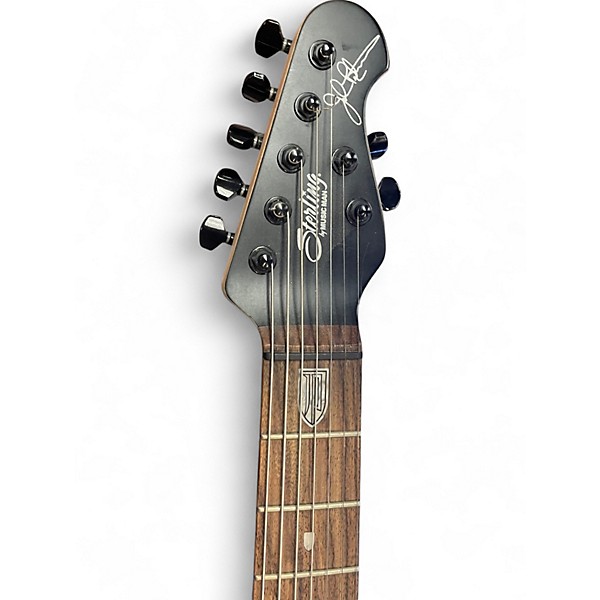 Used Sterling by Music Man JP70 John Petrucci Signature Matte Black Solid Body Electric Guitar