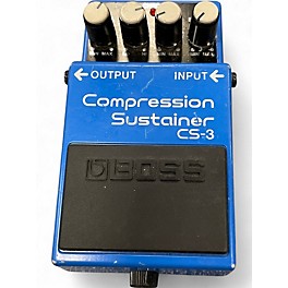 Used BOSS CS3 Compressor Sustainer Effect Pedal
