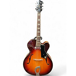 Used Guild A-150 2 Tone Sunburst Hollow Body Electric Guitar