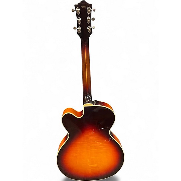 Used Guild A-150 2 Tone Sunburst Hollow Body Electric Guitar