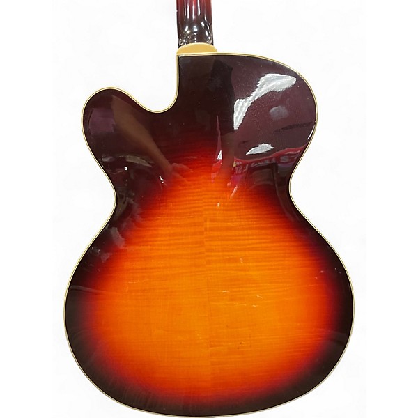 Used Guild A-150 2 Tone Sunburst Hollow Body Electric Guitar