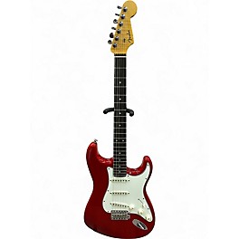 Used 2023 Fender Custom Shop American Custom Stratocaster Crimson Transparent Solid Body Electric Guitar