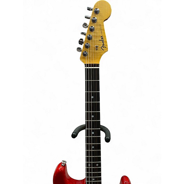 Used 2023 Fender Custom Shop American Custom Stratocaster Crimson Transparent Solid Body Electric Guitar