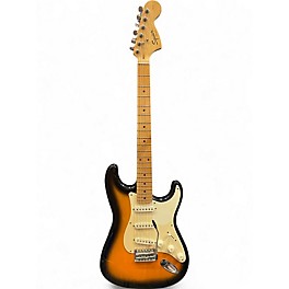 Used Squier Affinity Stratocaster 2 Tone Sunburst Solid Body Electric Guitar