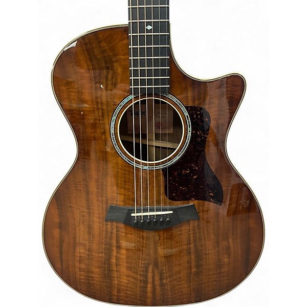 Used Taylor 724CE LTD Natural Acoustic Electric Guitar