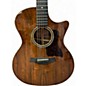 Used Taylor 724CE LTD Natural Acoustic Electric Guitar