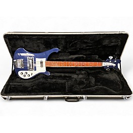 Used 2016 Rickenbacker 4003S Midnight Blue Electric Bass Guitar
