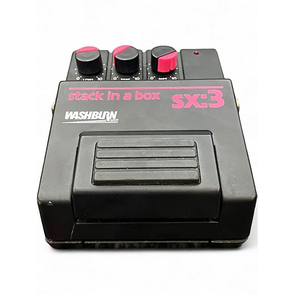 Used Washburn STACK IN A BOX SX:3 Effect Pedal
