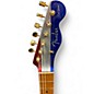 Used Fender Buck Owens Telecaster Red, Silver, Blue Sparkle Solid Body Electric Guitar