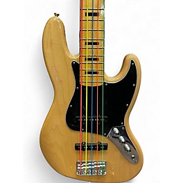 Used Squier CLASSIC VIBE 5 STRING BASS Antique Natural Electric Bass Guitar