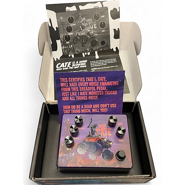 Used KHDK CATE DAVID KARON HIGH GAIN PREAMP  Effect Pedal
