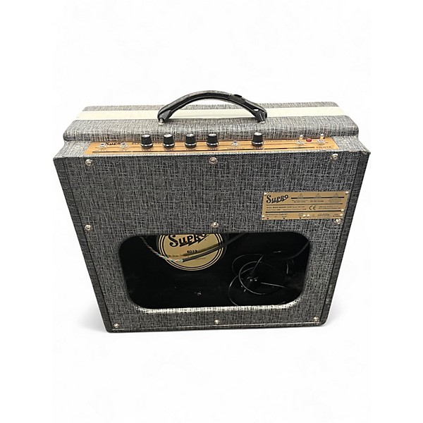 Used Supro 1695T Black Magick 25W 1x12 Tube Guitar Combo Amp