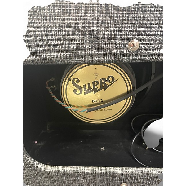 Used Supro 1695T Black Magick 25W 1x12 Tube Guitar Combo Amp