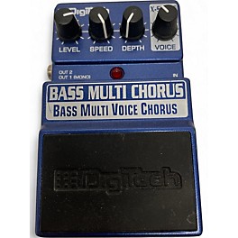 Used DigiTech XBC Bass Multi Chorus Bass Effect Pedal