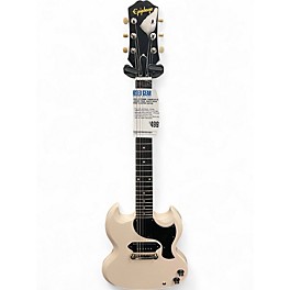 Used Epiphone YUNGBLUD SG JUNIOR  Pearl White Solid Body Electric Guitar