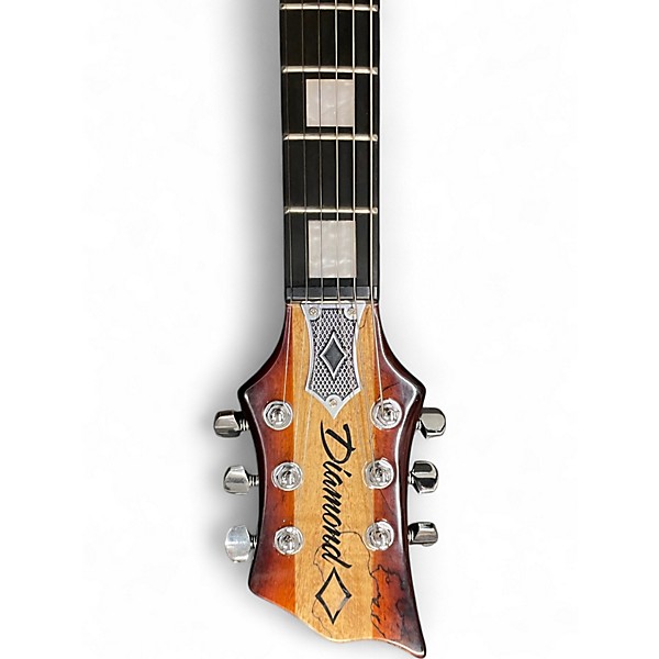 Used Diamond Hailfire Tobacco Burst Solid Body Electric Guitar