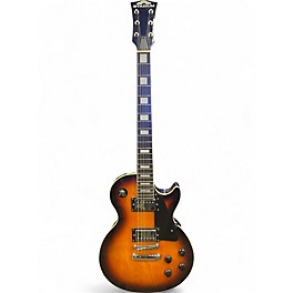 Used Stadium Les Paul Style 2 Tone Sunburst Solid Body Electric Guitar