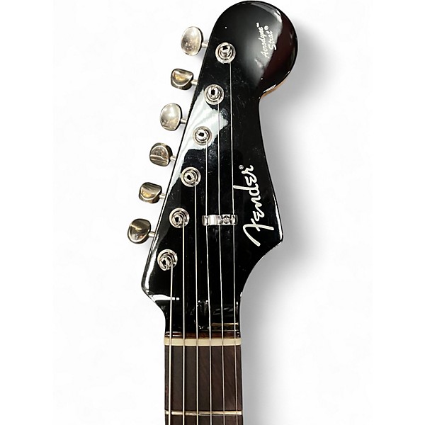 Used Fender AERODYNE AST-M Black Solid Body Electric Guitar