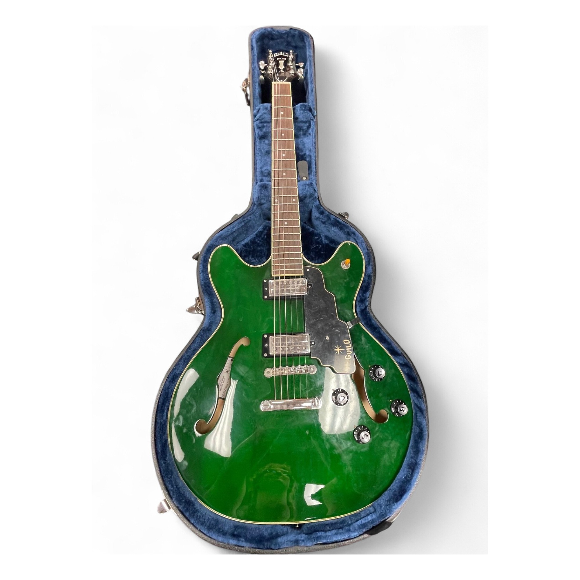 Used Guild STARFIRE IV-ST Emerald Green Hollow Body Electric