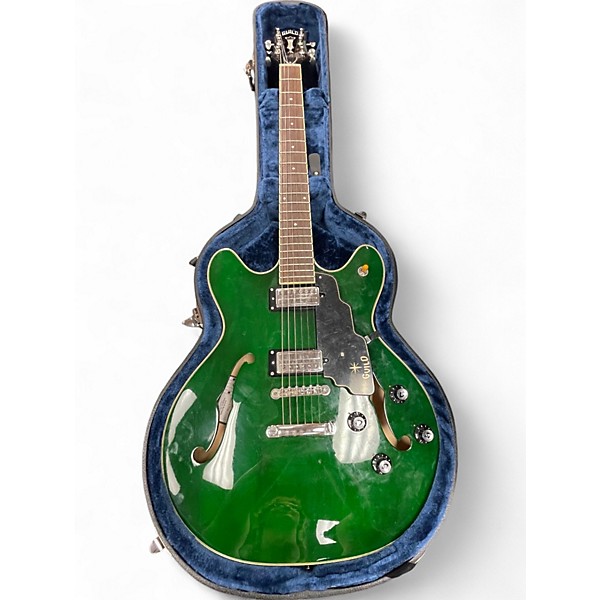 Used Guild STARFIRE IV-ST Emerald Green Hollow Body Electric Guitar