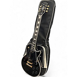 Used Epiphone Les Paul Custom 1955 P90s Black Solid Body Electric Guitar