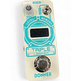Used Donner triple looper Pedal