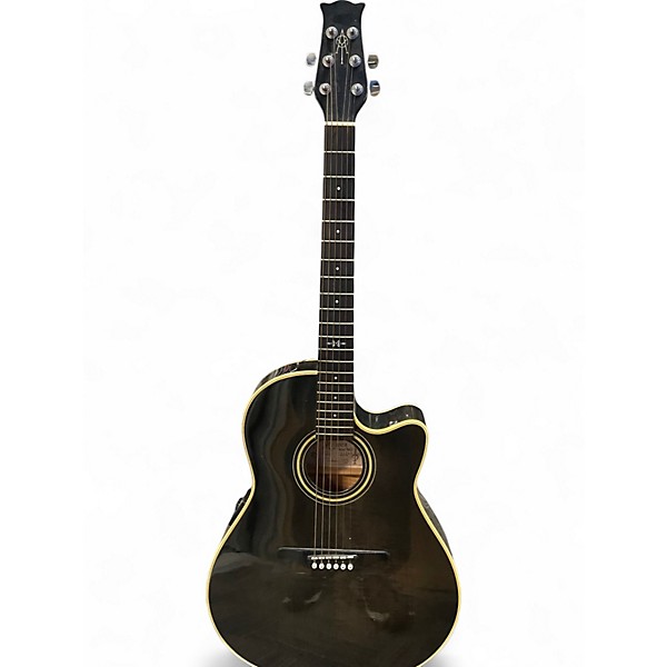 Vintage 1988 Alvarez DY87TBK SMOKE BURST Acoustic Electric Guitar