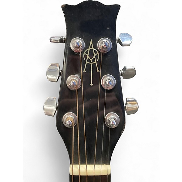 Vintage 1988 Alvarez DY87TBK SMOKE BURST Acoustic Electric Guitar
