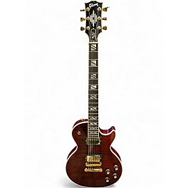 Used Gibson Les Paul Supreme Crimson Red Trans Solid Body Electric Guitar
