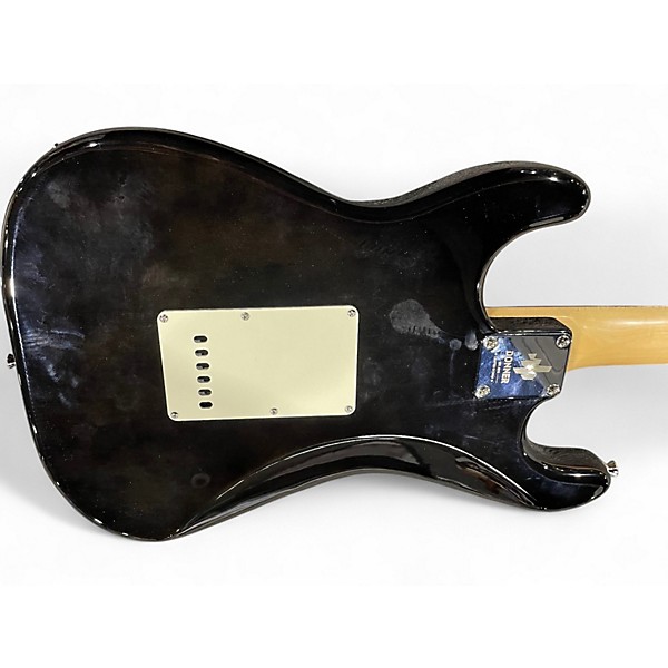 Used Donner DST400 Black Solid Body Electric Guitar