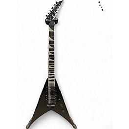 Used Jackson Pro Series King V Black Solid Body Electric Guitar
