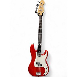 Used 2003 Fender AMERICAN PRECISION BASS SUNSET ORANGE TRANPARENT Electric Bass Guitar
