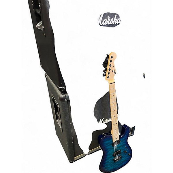 Used Charvel Pro Mod San Dimas HH HT Chlorine Burst Solid Body Electric Guitar